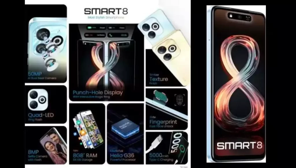 Infinix Smart 8 launch in india