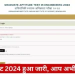 Gate Result 2024 Released